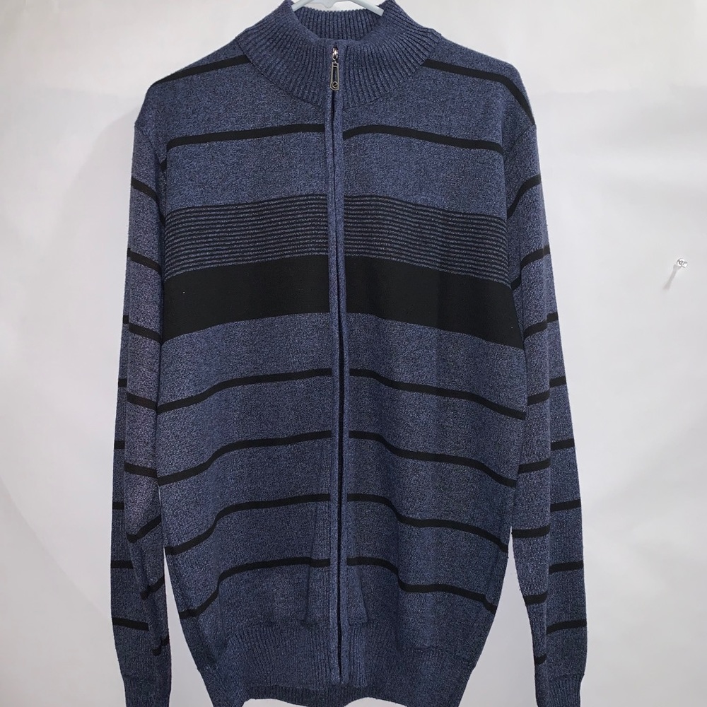 True Rock Men’s Sweater Full Zip XL NWT